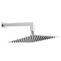 FERRO QUADRO głowica deszczownicy 25 cm, chrom