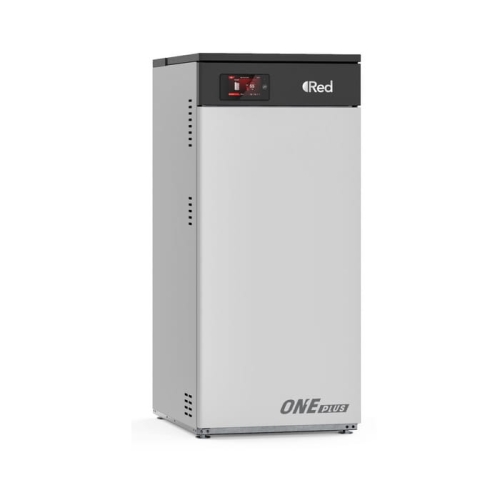 RED ONE PLUS 20 kW kocioł pelletowy z sondą lambda oraz automatyką HT-tronic 900, klasa 5 (producent Heinztechnik)