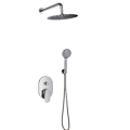 VALVEX DIONE zestaw natryskowy z baterią i deszczownicą, chrom