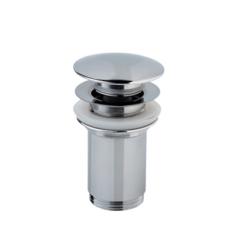 VALVEX VEGA  automatyczny spust z przelewem, chrom