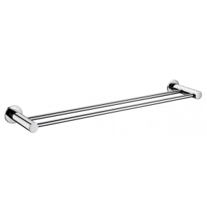 FERRO wieszak SMILE na ręcznik podwójny 60 cm, chrom