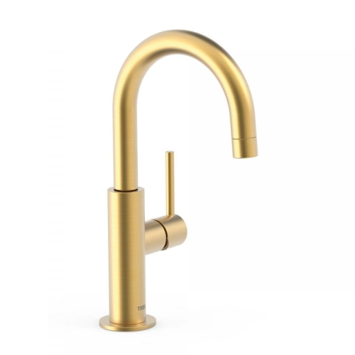 TRES STUDY EXCLUSIVE bateria umywalkowa stojąca, 24-k złoto matowe