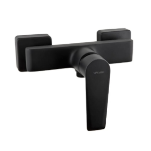 VALVEX ESTO bateria natryskowa naścienna, czarny mat