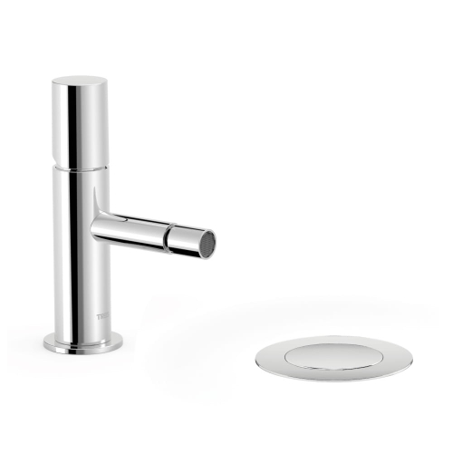 TRES STUDY EXCLUSIVE bateria bidetowa stojąca, chrom