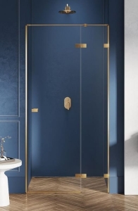 NEW TRENDY AVEXA GOLD BRUSHED drzwi otwierane, prawe 120 cm