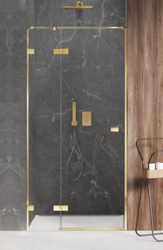 NEW TRENDY AVEXA GOLD SHINE drzwi otwierane, lewe 120 cm