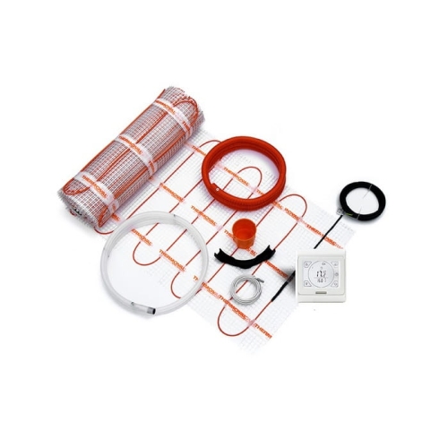 THERMOVAL TV TO 50 zestaw mata grzejna pod płytki + sterownik TT 16 biały 4m2, 170W/m2