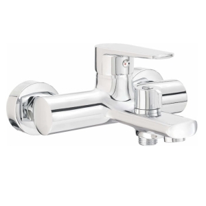 DEANTE TUBO bateria wannowo-natryskowa naścienna, chrom