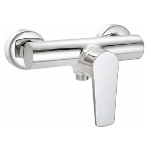 DEANTE TUBO bateria natryskowa naścienna, chrom