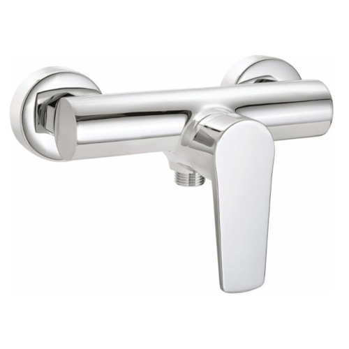 DEANTE TUBO bateria natryskowa naścienna, chrom