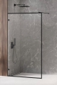 NEW TRENDY AVEXA BLACK 110 ścianka walk-in, szkło transparentne