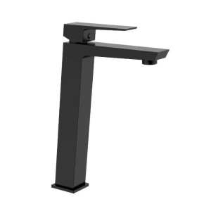 INVENA PAROS bateria umywalkowa stojąca, czarna