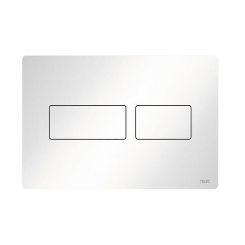 TECEsolid przycisk spłukujący do WC, biały połysk