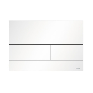 TECEsquare przycisk spłukujący do WC, biały matowy