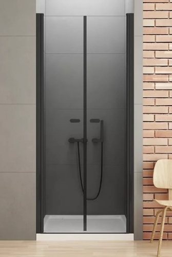 NEW TRENDY NEW SOLEO BLACK drzwi wahadłowe 150 cm