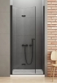 NEW TRENDY NEW SOLEO BLACK drzwi składane, prawe 70 cm