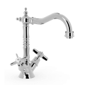 TRES CLASIC EXCLUSIVE bateria umywalkowa stojąca, chrom