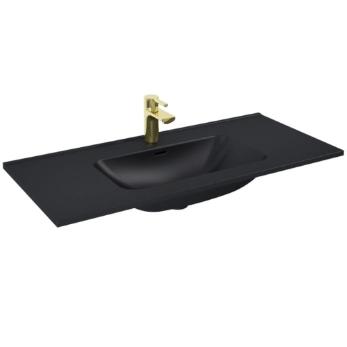 ELITA SKAPPA umywalka meblowa 100 cm, czarny mat