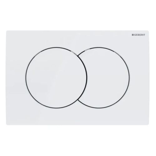 GEBERIT DELTA 01 przycisk spłukujący, biały