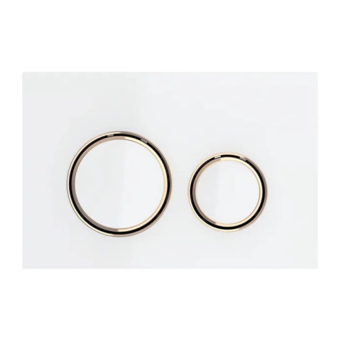 GEBERIT SIGMA 21 przycisk spłukujący, biały/ czerwone złoto