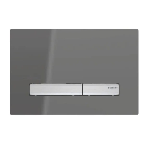 GEBERIT SIGMA 50 przycisk spłukujący, chrom/ szkło dymione