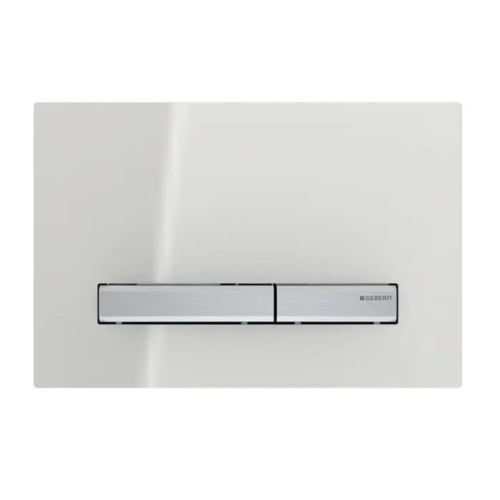 GEBERIT SIGMA 50 przycisk spłukujący, chrom/ szary piaskowy