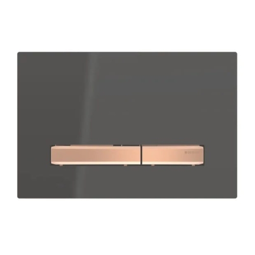 GEBERIT SIGMA 50 przycisk spłukujący, czarny/ czerwone złoto