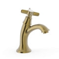 TRES CLASIC EXCLUSIVE bateria umywalkowa stojąca, mosiądz antyczny matowy