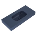 ELITA DIMPLE umywalka marmurowa 100 cm, navy blue mat