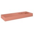 ELITA DIMPLE umywalka marmurowa prawa 120 cm, terra pink mat2