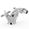 TRES CLASIC EXCLUSIVE bateria bidetowa stojąca, chrom