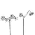 TRES CLASIC EXCLUSIVE bateria natryskowa naścienna, chrom