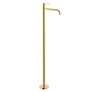 TRES STUDY bateria umywalkowa wolnostojąca, 24-k złoto