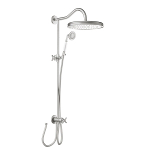 TRES CLASIC zestaw natryskowy przystosowany do każdej baterii, stal