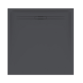 GEBERIT SESTRA 90x90 cm brodzik kwadratowy, grafit