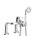 TRES CLASIC EXCLUSIVE bateria wannowo-natryskowa nawannowa, chrom