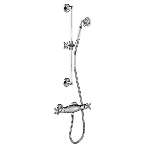 TRES CLASIC EXCLUSIVE zestaw natryskowy termostatyczny z baterią, chrom