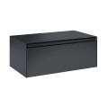 ELITA SPLIT SLIM komoda z blatem 80 cm, czarna
