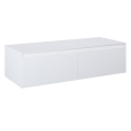 ELITA SPLIT SLIM komoda z blatem 120 cm, biała