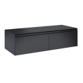 ELITA SPLIT SLIM komoda z blatem 120 cm, czarna