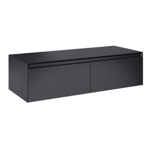 ELITA SPLIT SLIM komoda z blatem 120 cm, czarna