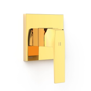 TRES SLIM EXCLUSIVE bateria natryskowa podtynkowa, 24-k złoto