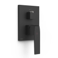 TRES SLIM EXCLUSIVE bateria wannowo-natryskowa podtynkowa, czarny mat