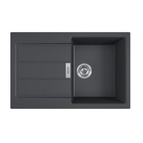 FRANKE SIRIUS S2D zlewozmywak tectonite, onyx 78 cm