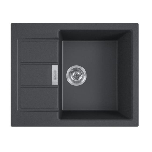 FRANKE SIRIUS S2D zlewozmywak tectonite, onyx 62 cm
