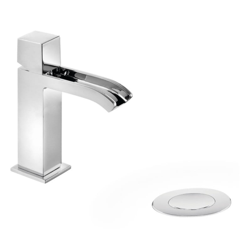 TRES CUADRO EXCLUSIVE bateria umywalkowa stojąca, chrom