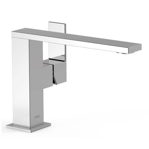 TRES CUADRO EXCLUSIVE bateria umywalkowa stojąca, chrom