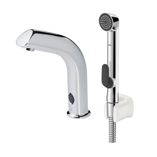 ORAS ELECTRA bateria umywalkowa Bluetooth z rączką Bidetta, chrom