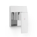 TRES CUADRO EXCLUSIVE bateria natryskowa podtynkowa, chrom