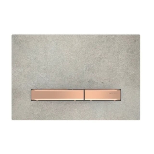 GEBERIT SIGMA 50 przycisk spłukujący, czerwone złoto/ imitacja betonu